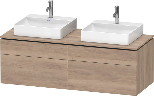 Duravit L-Cube Waschtischunterbau für Konsole 1420 x 550mm