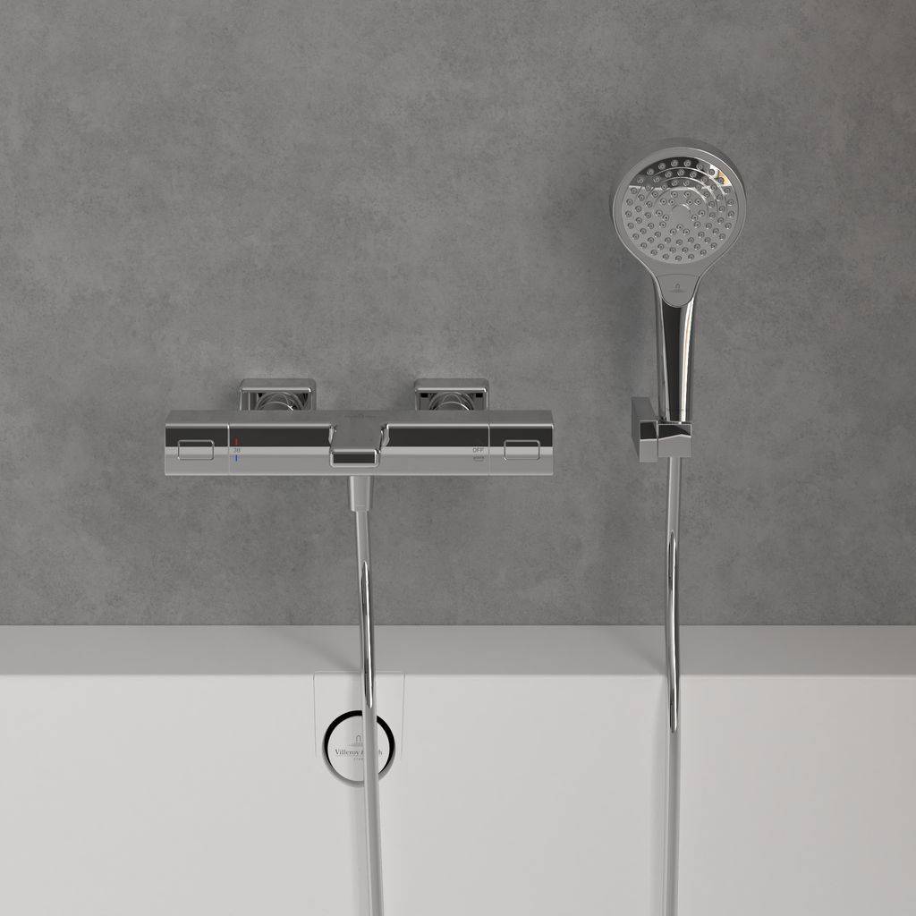 Badewannenthermostat Aufputz
