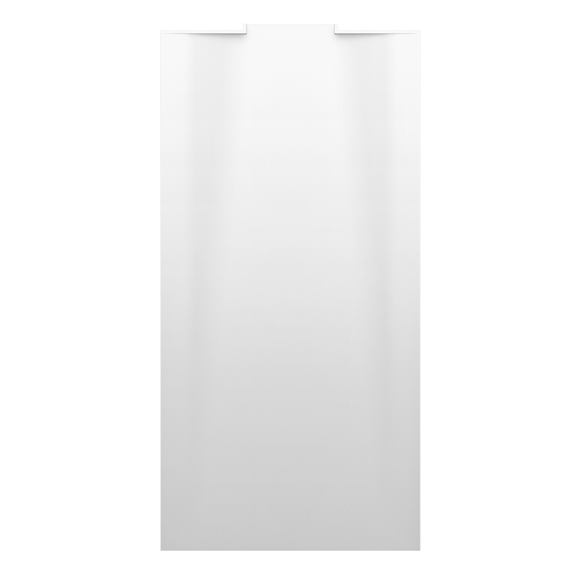 LAUFEN Rechteck-Duschwanne NIA 800x1600x36mm, Marbond mit Wandablauf weiß