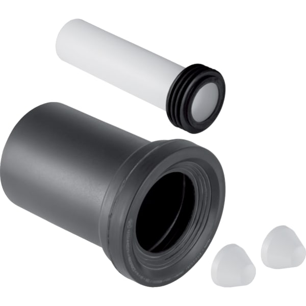 Anschlussset für Wand-WC, L18,5cm d110
