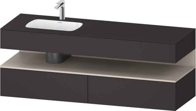 Duravit Collection One Einbauwaschtisch mit Unterbau 1600mm