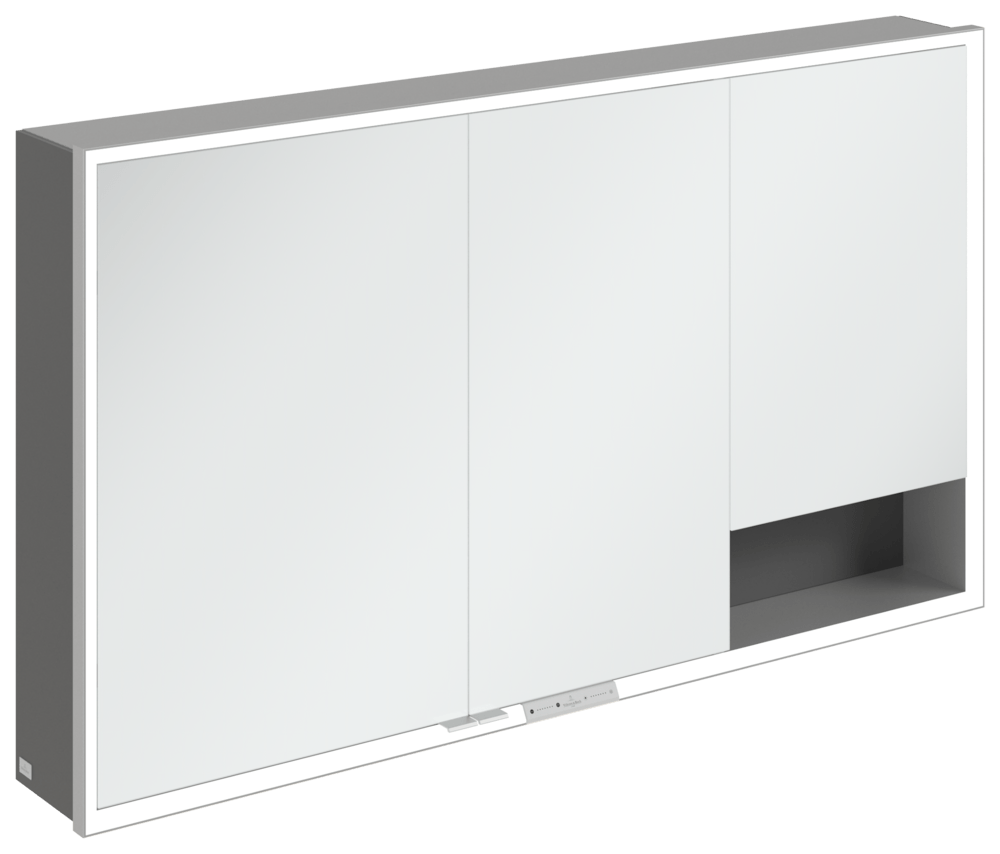 Villeroy & Boch MyView+ Aufputz-Spiegelschrank 1300mm