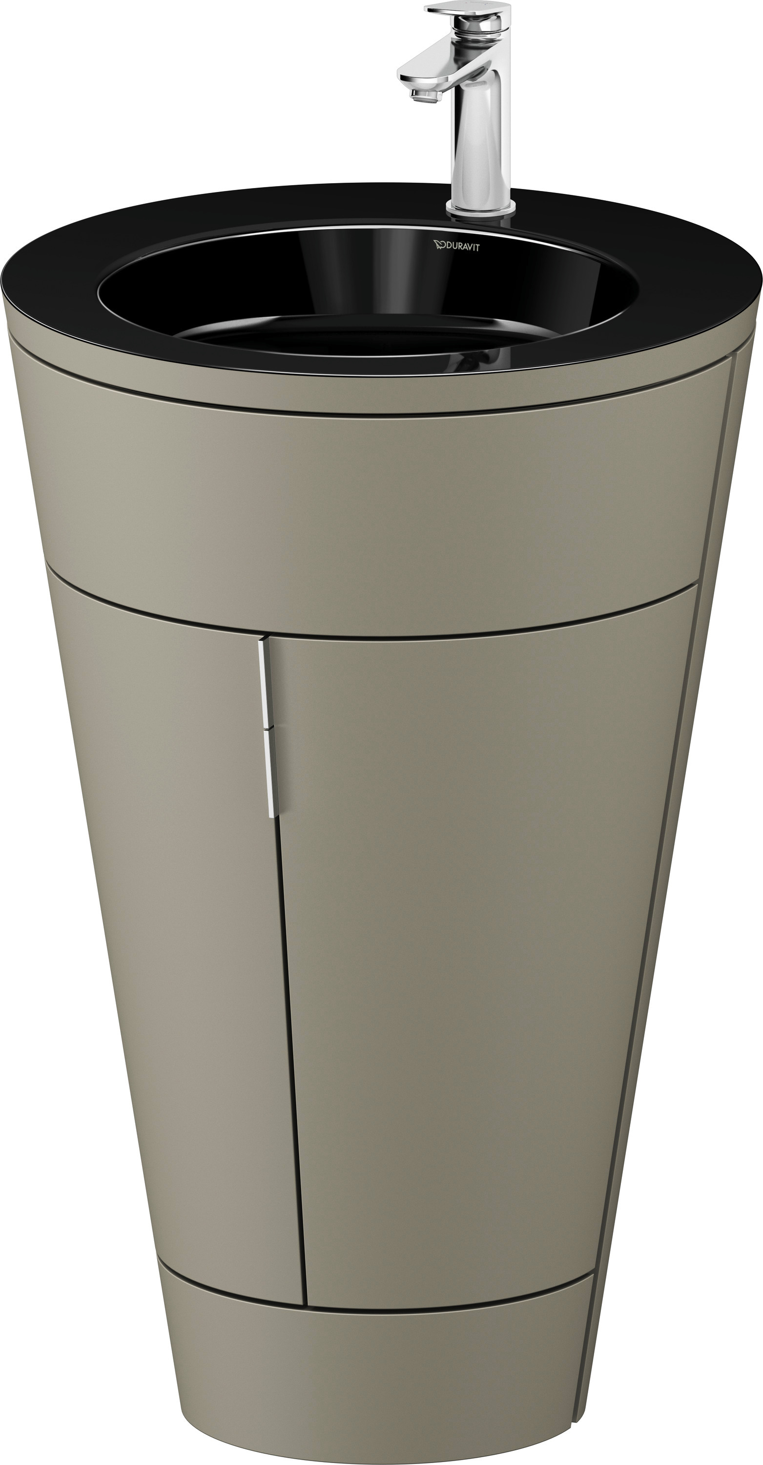 Duravit Starck 1 c-bonded Waschtischset bodenstehend
