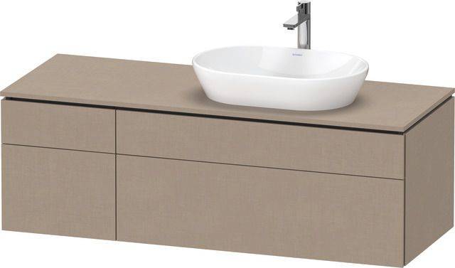 L-Cube Waschtischunterbau für Konsole 1420 x 550mm