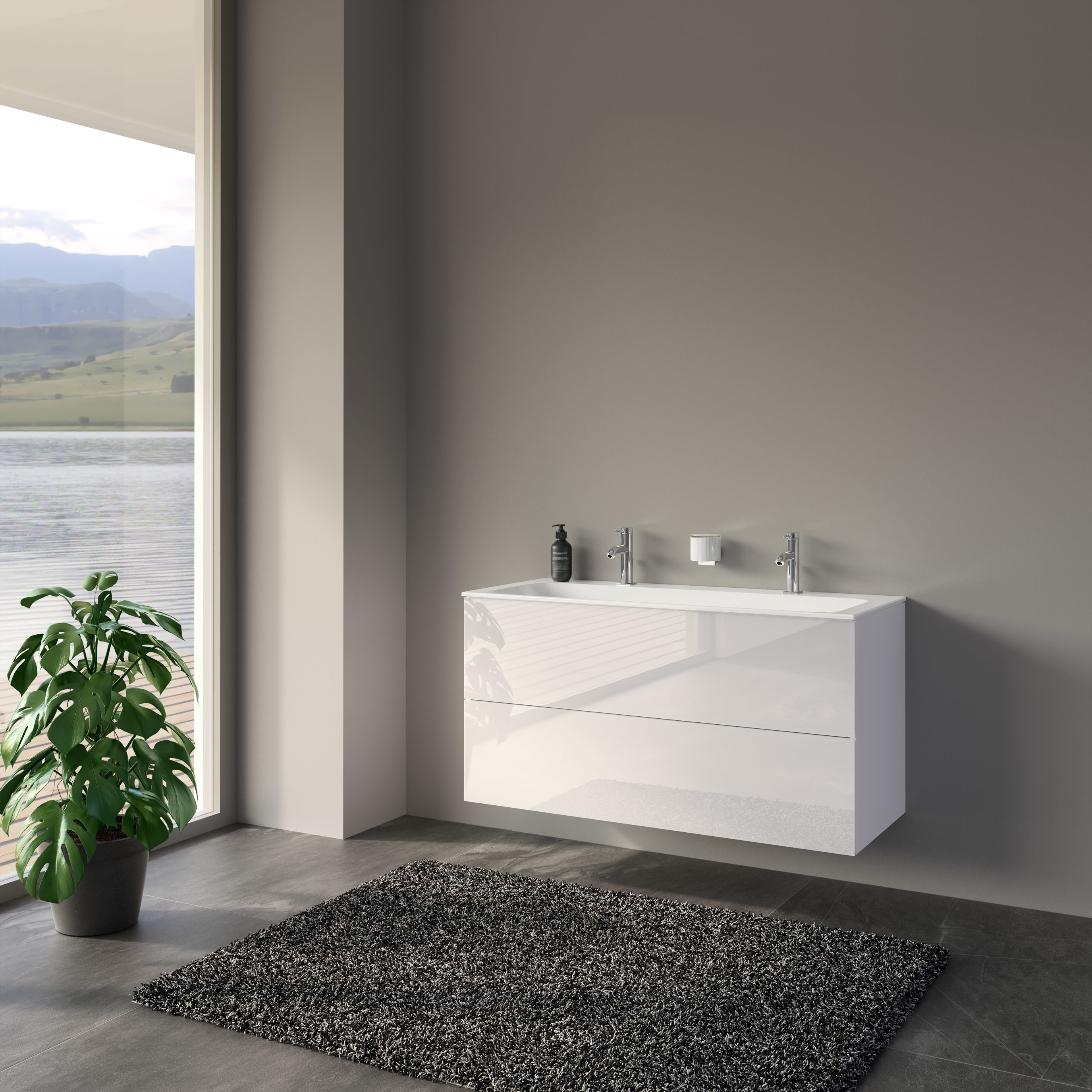 ALVEUM bathroom furniture set 120cm
