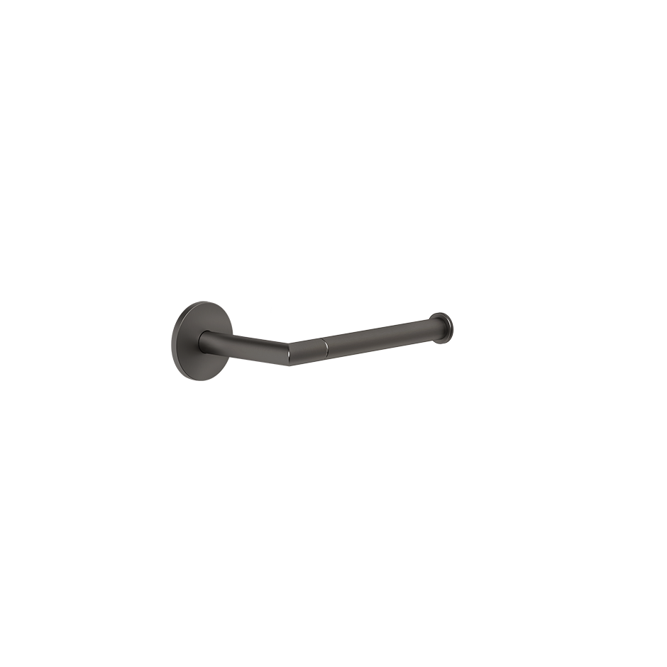 Gessi TONDO WC-Papierrollenhalter metall schwarz gebürstet