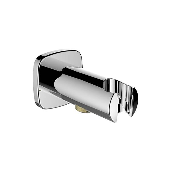 LAUFEN City Wandanschlussbogen mit Brausehalter chrom