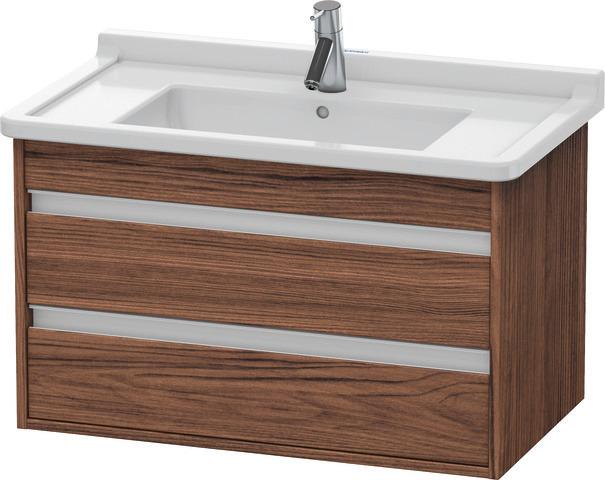 Duravit Ketho Waschtischunterbau wandhängend KT6644 für Starck 3 Waschtisch