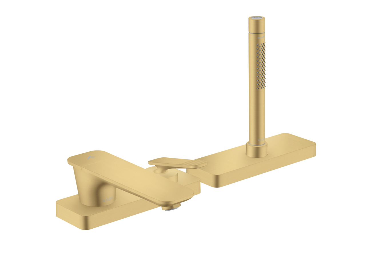 Axor Citterio C Einhebel-Wannenmischer Cubic Cut