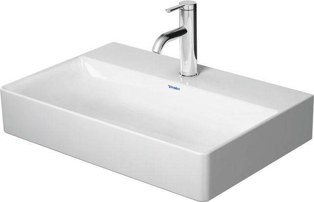 DuraSquare Möbelwaschtisch Compact 600 x 400mm, ohne Hahnloch