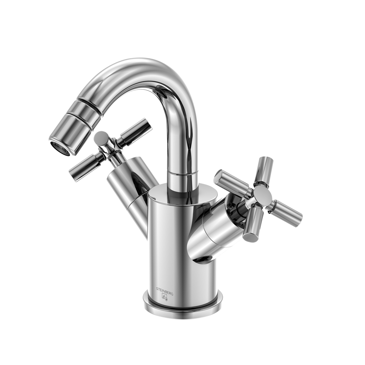 Series 250 two-handle bidet mixer
