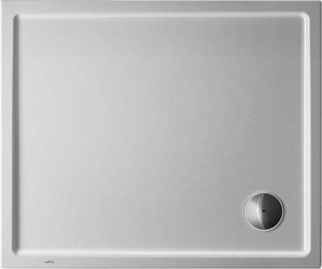 Starck Slimline Rechteck-Duschwanne 900 x 750mm