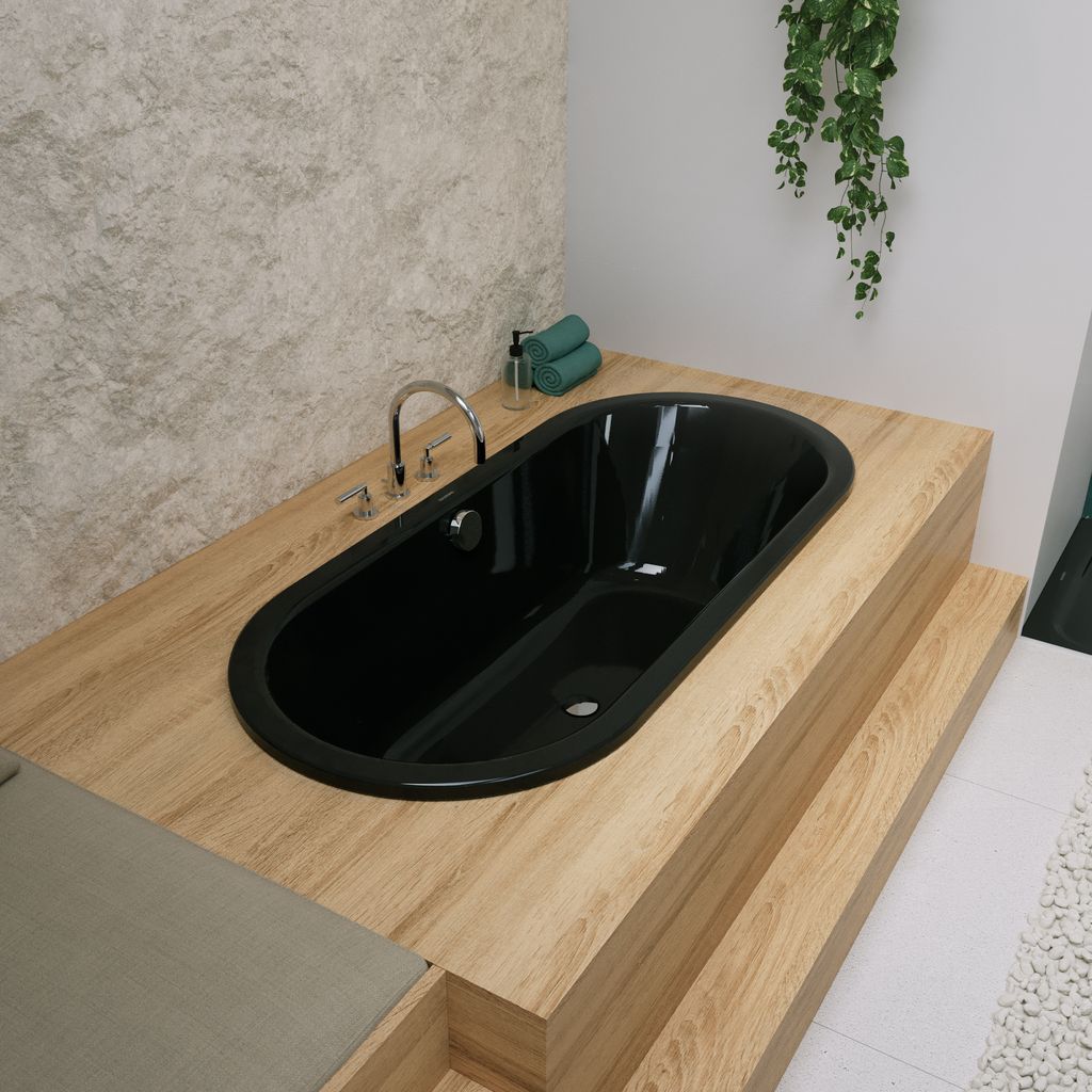 Kaldewei Classic Duo Oval-Badewanne; Modell 113; 1700 x 750 x 420mm