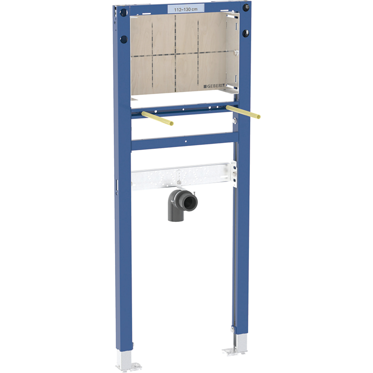 Geberit Duofix Vorwand-Element für Waschtisch, 112-130cm schmale Ausführung