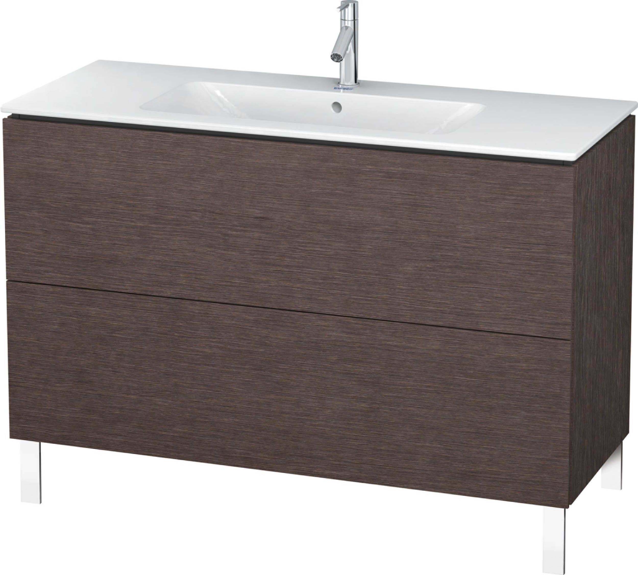 Duravit L-Cube Waschtischunterbau stehend LC6628 für Me by Starck Waschtisch