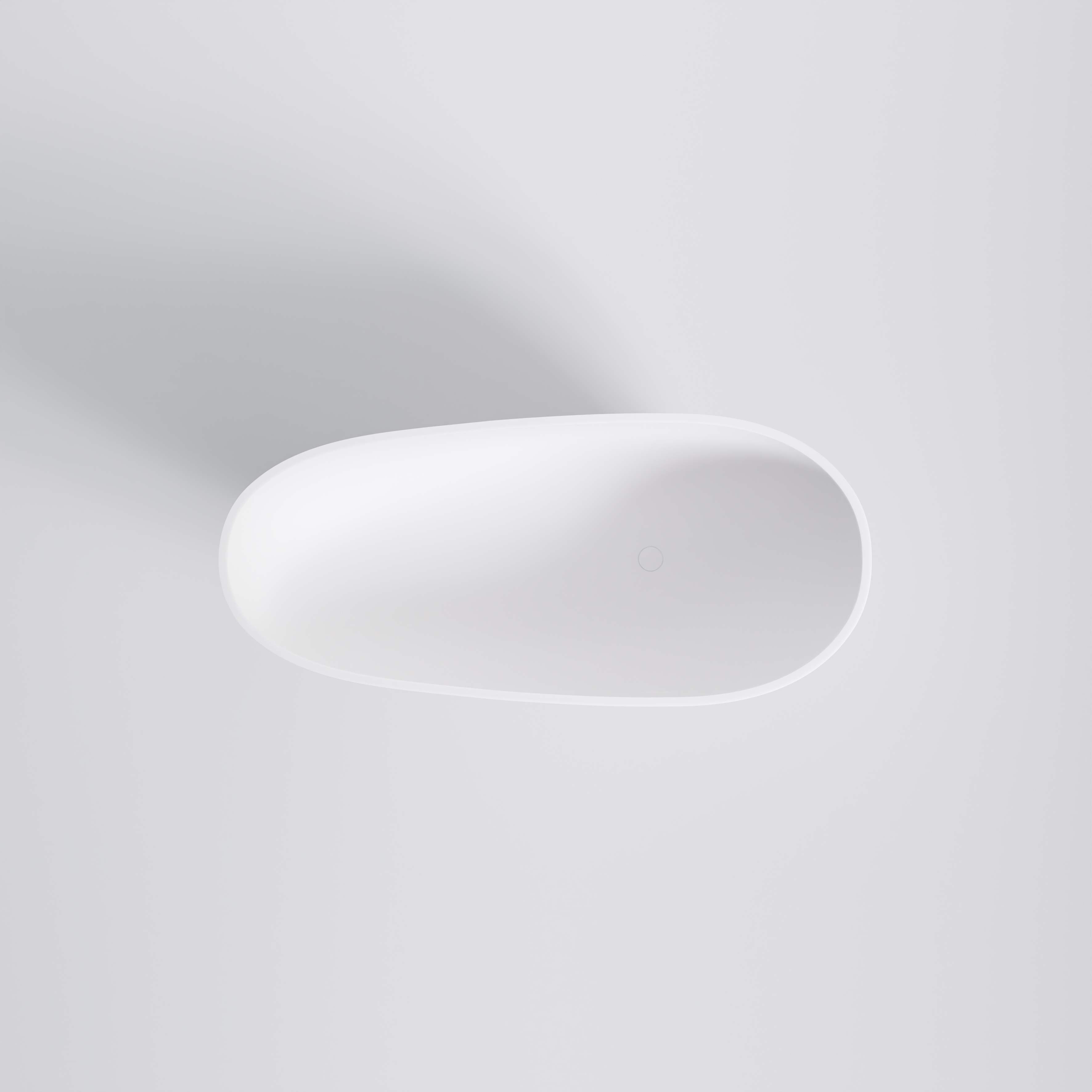 Serie 490 Freistehende Badewanne, Solid Surface