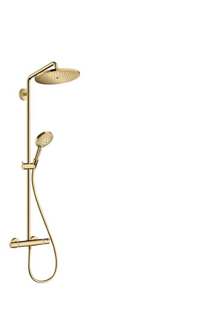 Croma Select S Showerpipe 280 1jet with thermostat and hand shower
