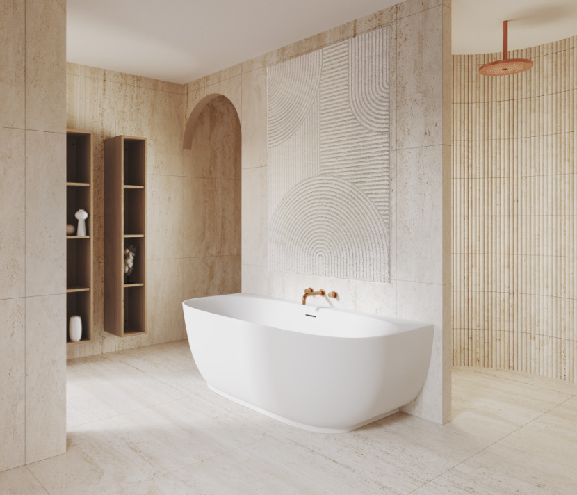 Pathos Back2Wall bathtub