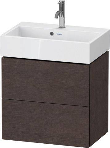 Duravit L-Cube Waschtischunterbau wandhängend Compact, LC6219, 584 x 391mm, 1 Auszug