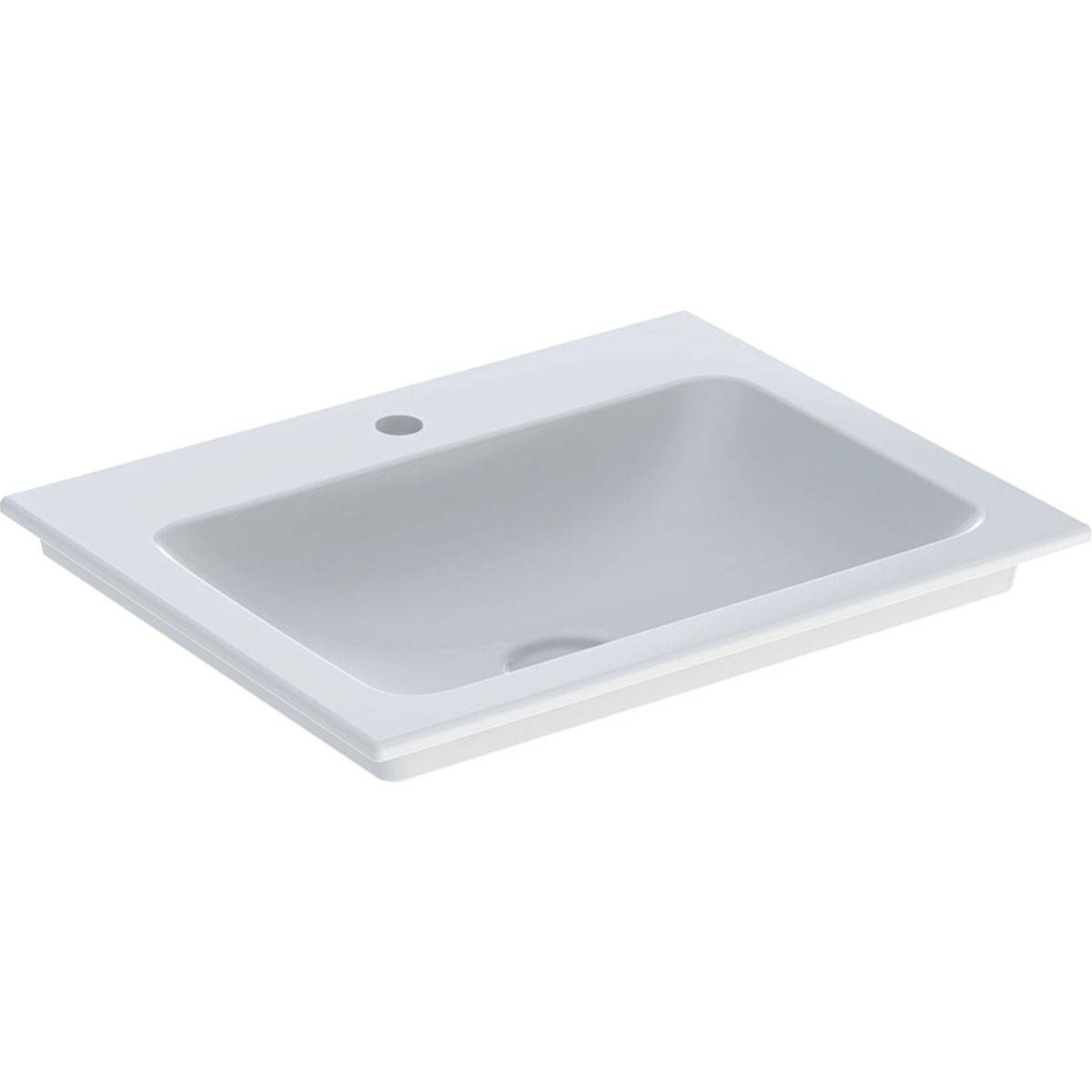 Geberit One Möbelwaschtisch 60cm, Abgang vertikal