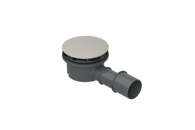 Compact+ Ab- und Überlaufgarnitur silver