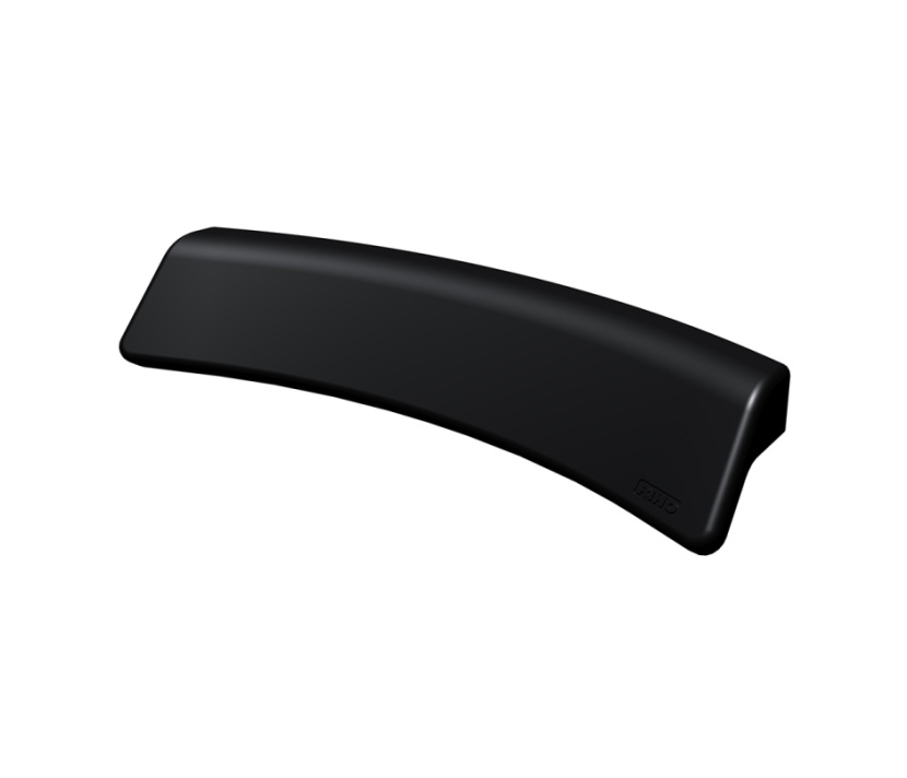 Riho Kopfkissen 26 schwarz universal 300x53mm