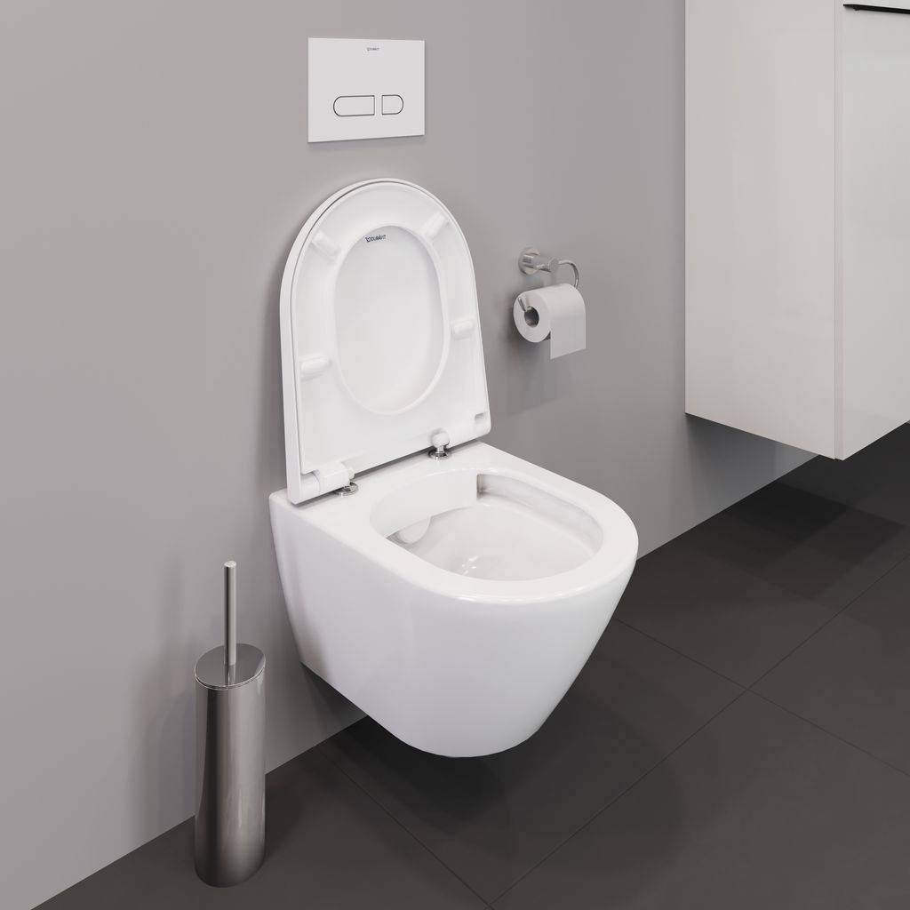 D-Neo Wand-WC Compact Rimless
