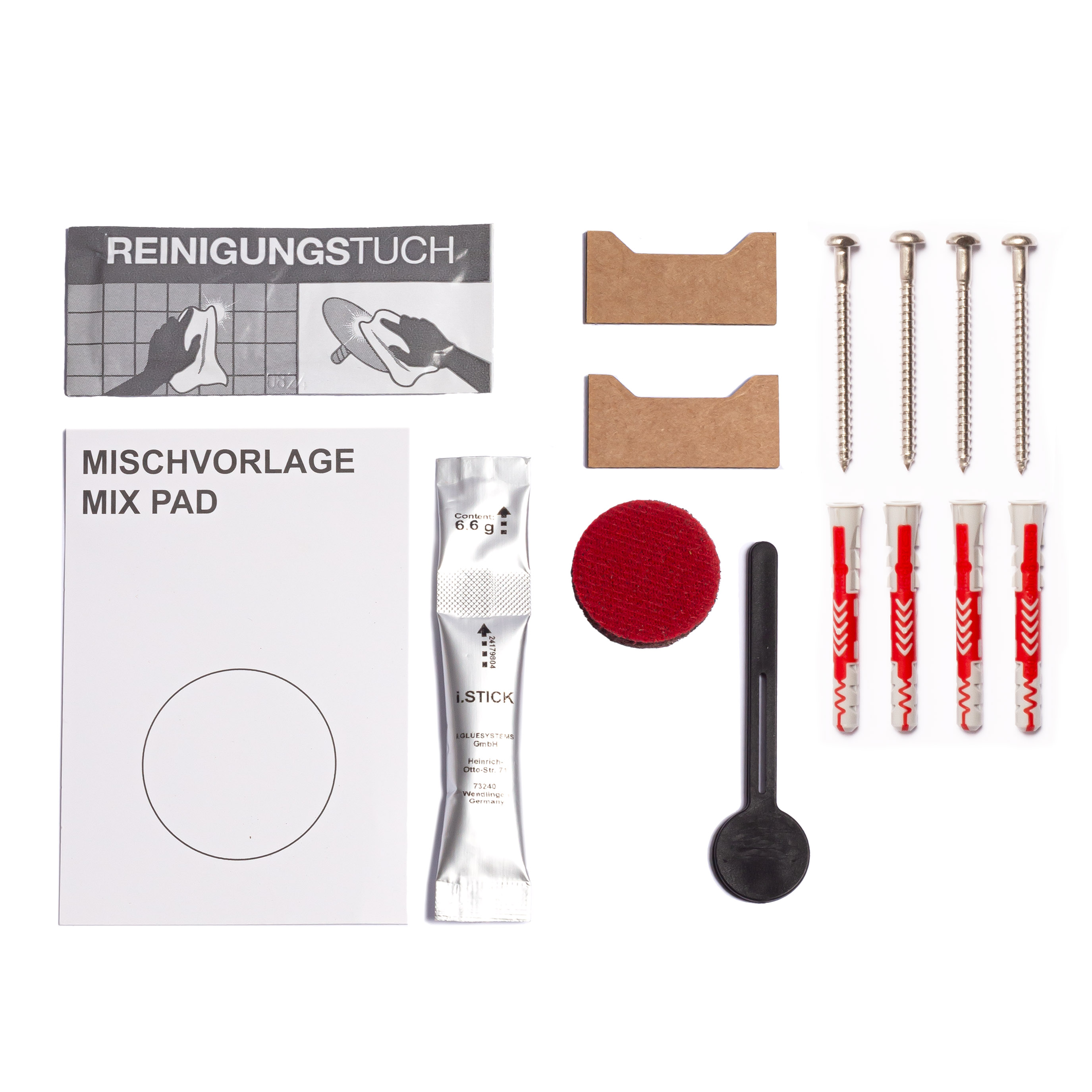 14601010800_13 AVENO towel rail 80 cm for gluing/screwing