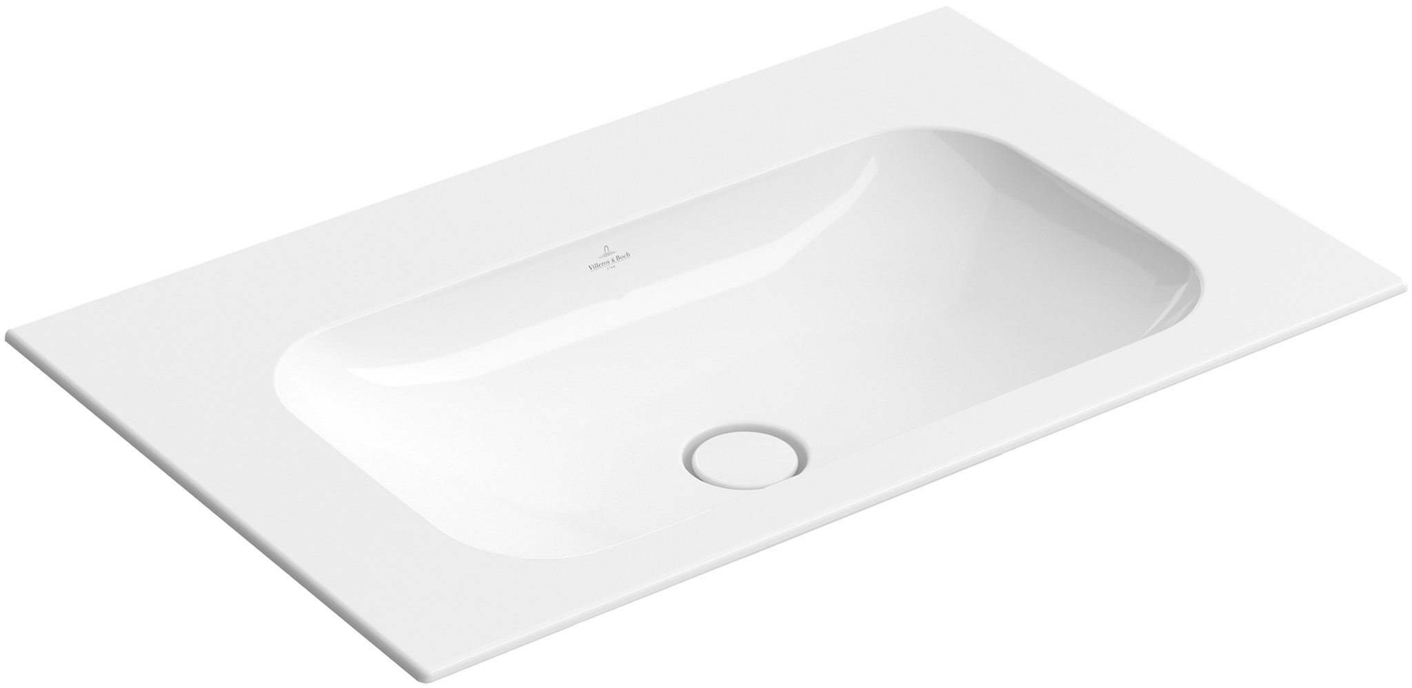 Villeroy & Boch Finion Schrankwaschtisch ohne Hahnloch, 800 x 500mm