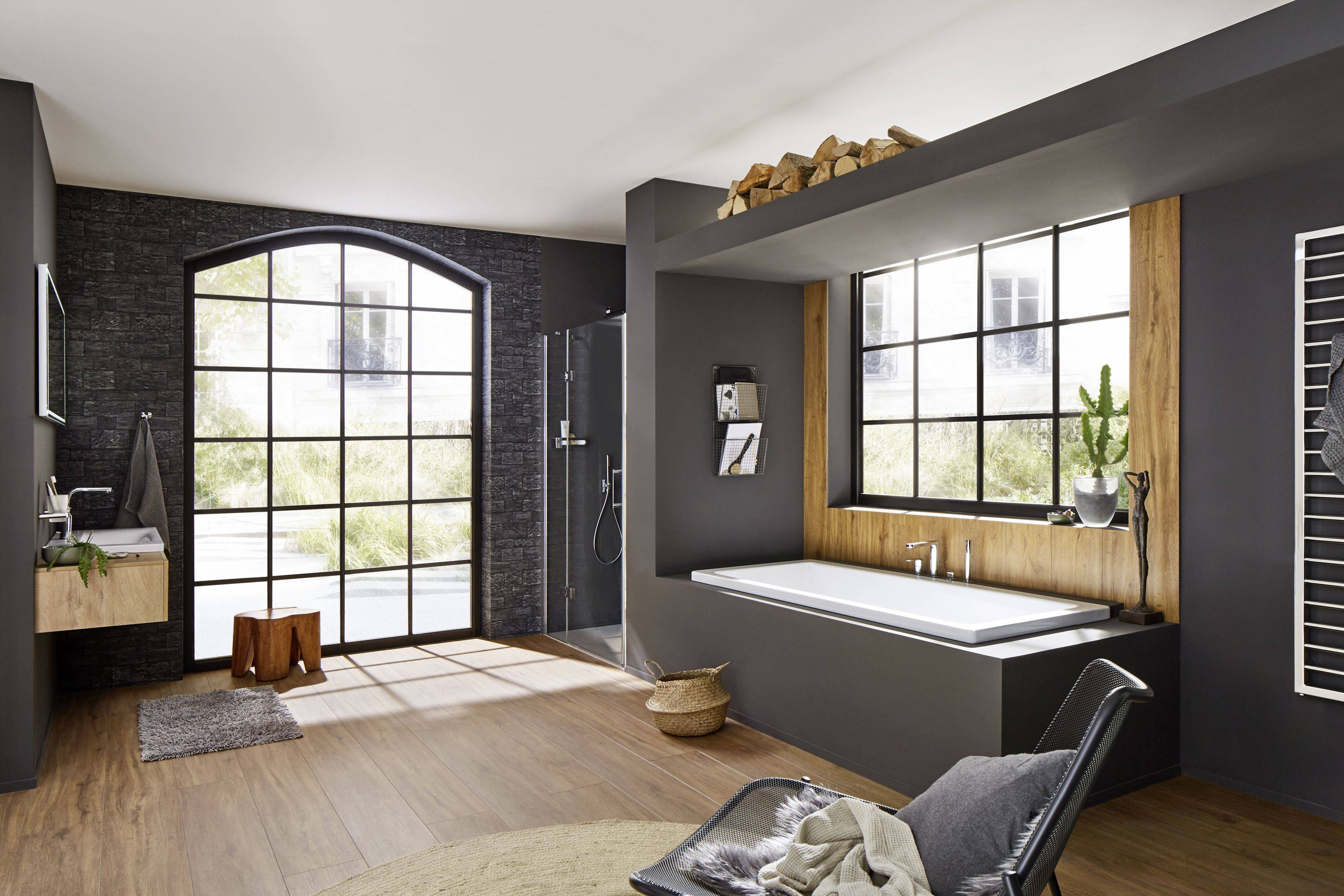 ConoDuo Rechteck-Badewanne; Modell 733; 1800 x 800 x 420mm