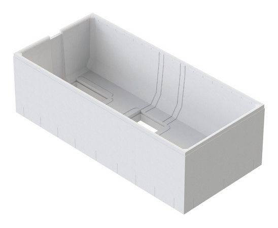 Schedel Multistar Wannenträger "Standard Euroyal"" mit 2 geraden Seiten, für Wanne 1800 x 800mm