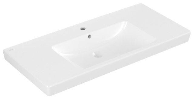 Subway 2.0 Schrankwaschtisch  1000x470 Weiß Alpin CeramicPlus