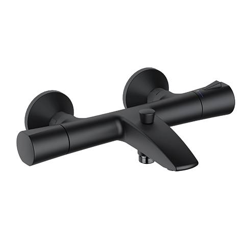 Zenta Thermostatic Single Handle Bath Filler and Shower Mixer