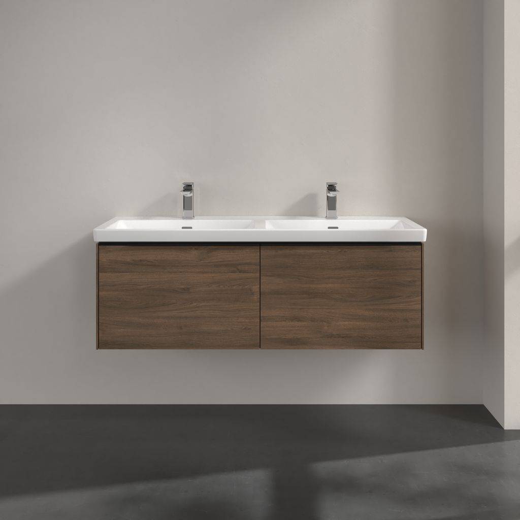 Villeroy & Boch Subway 3.0 Waschtischunterschrank 1272 x 429 x 478mm, mit LED Beleuchtung