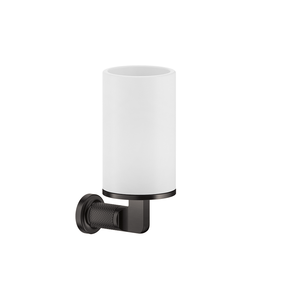Gessi Inciso Becherhalter Glas hell