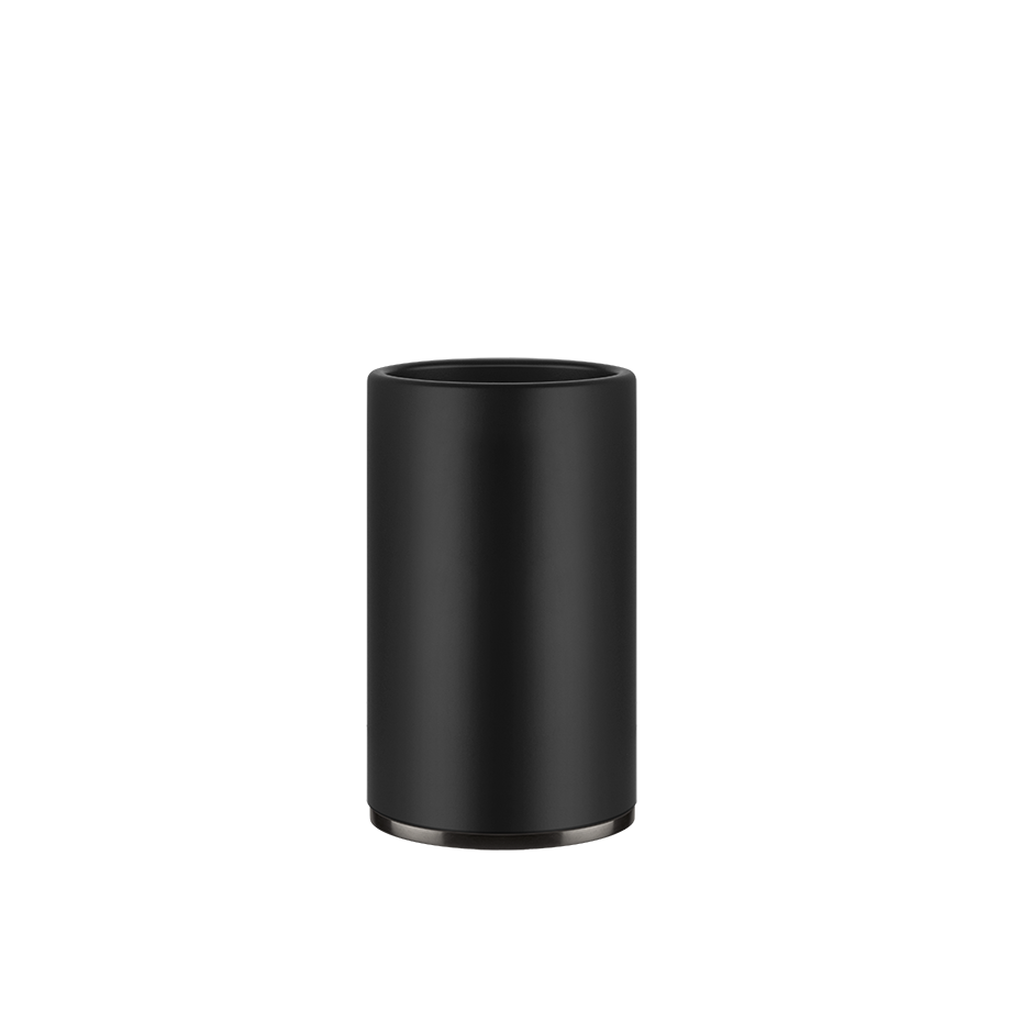Gessi Inciso Stand-Becher Glas dunkel