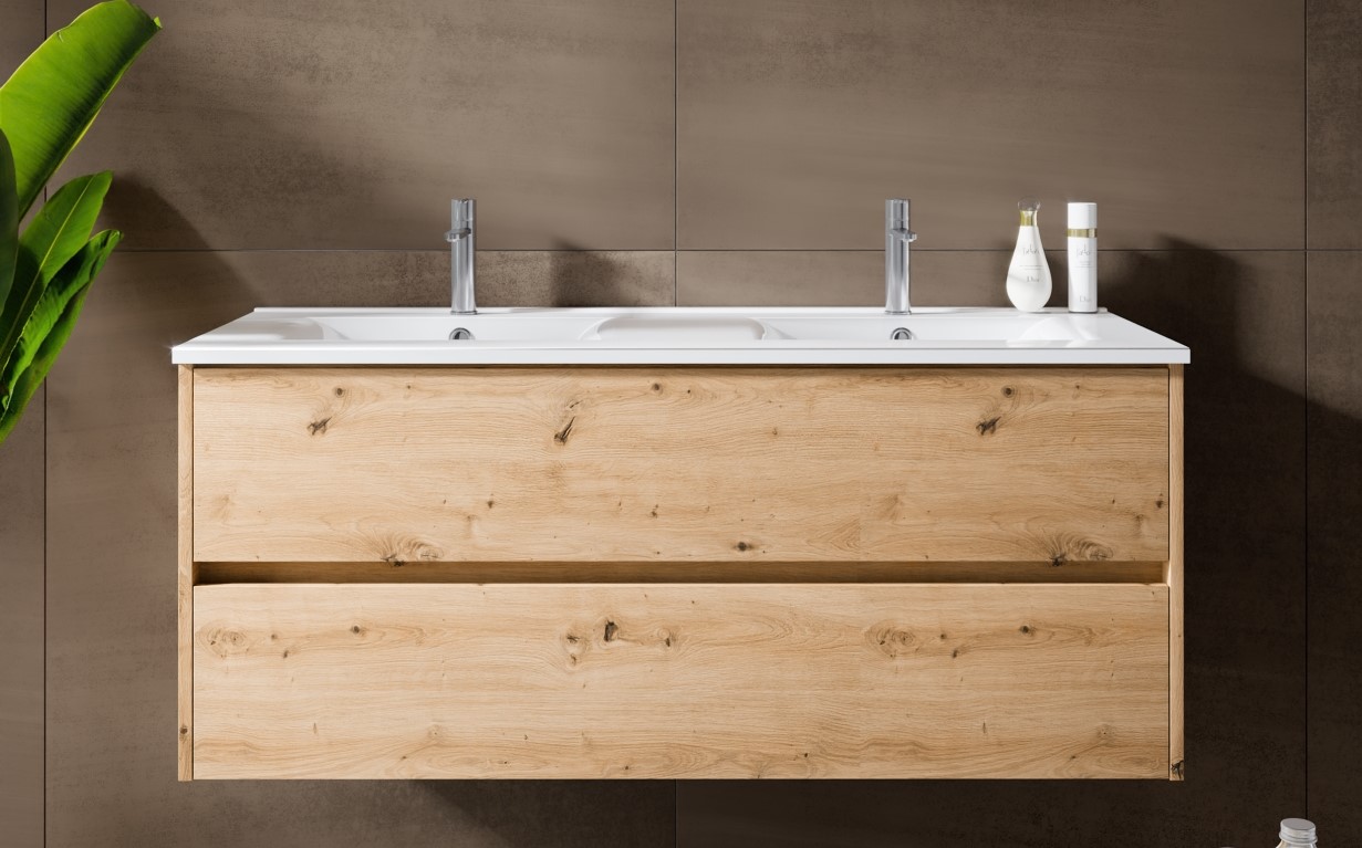 Porto Waschtischunterschrank 120 x 45 x 52cm