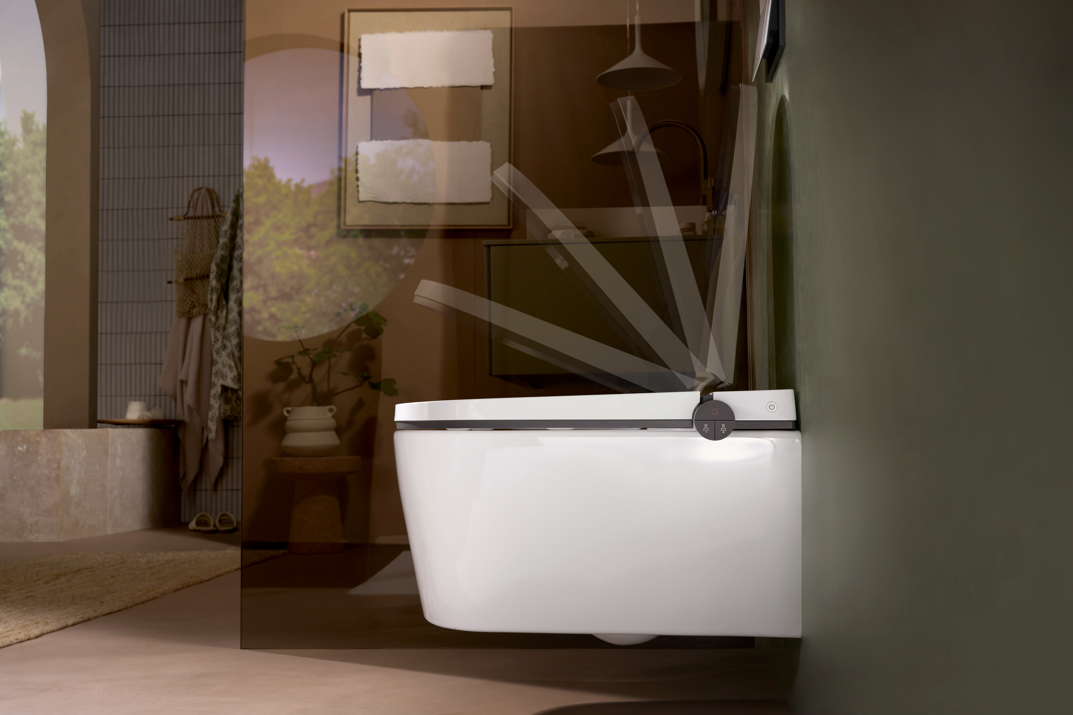 LavaPura Element S Wand-Dusch-WC