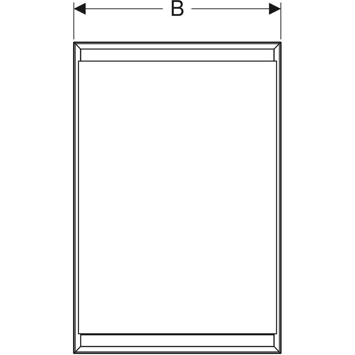 ONE Einbau-Spiegelschrank mit ComfortLight  60 x 90 x 15cm