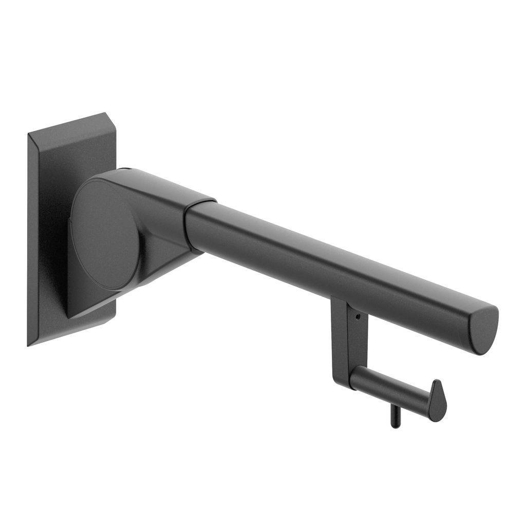 A100 Stützklappgriff mit Papierrollenhalter 600mm