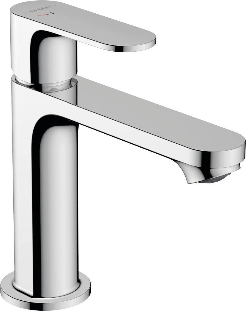 Hansgrohe Rebris S Einhebel-Waschtischmischer 110 CoolStart, EcoSmart, mit Ablaufgarnitur