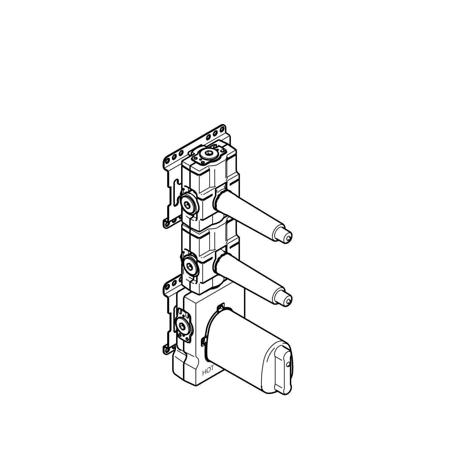 xTool Thermostatmodul mit 2 Ventilen