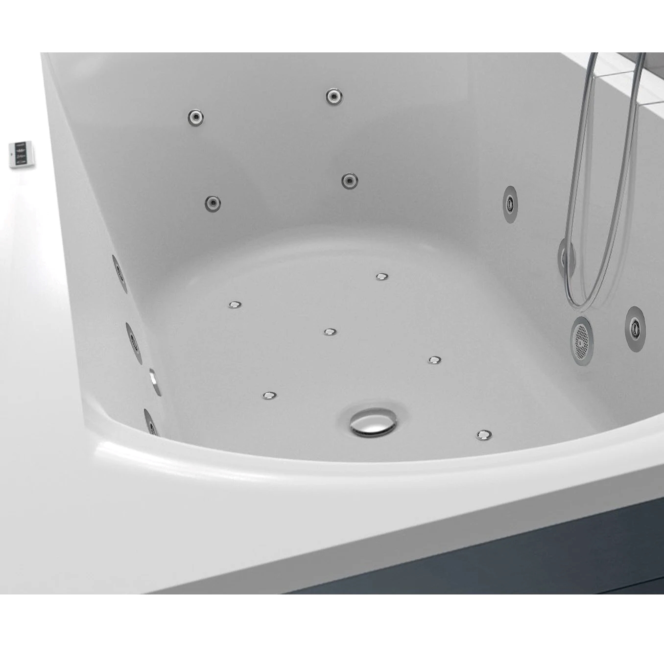 LIMA Easypool 3.1 Whirlwanne 190 x 90cm, Touchbedienung