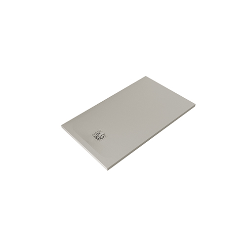 KLUDI TERRA Duschwanne 70 x 120cm Abflussabdeckung Matt Light Dove(Grau)