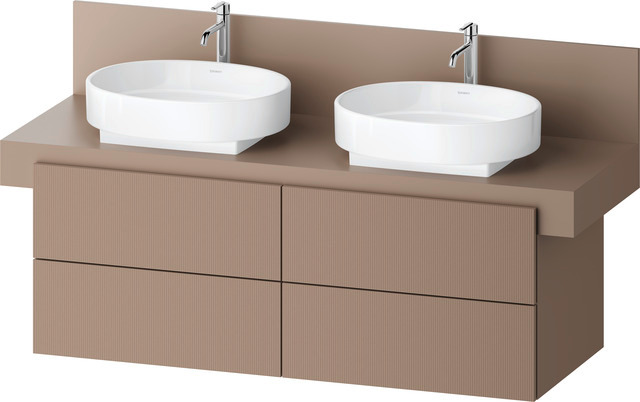 Duravit Balcoon Konsolenwaschtischunterbau umbra