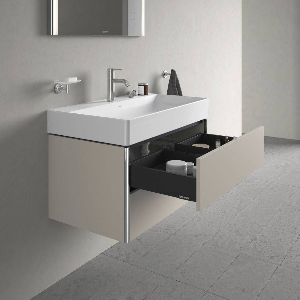 XSquare Waschtischunterbau wandhängend für DuraSquare Waschtisch