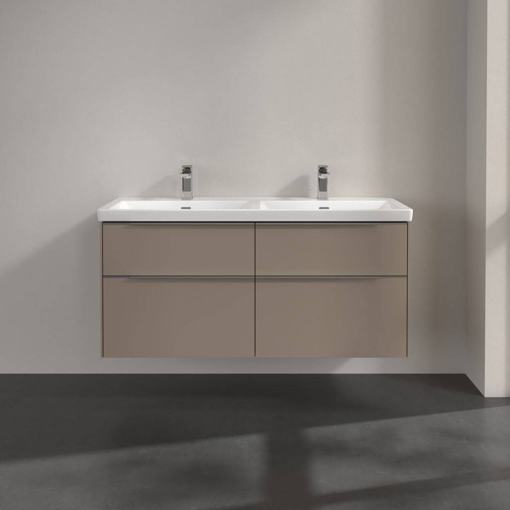 Villeroy & Boch Subway 3.0 Waschtischunterschrank 1272 x 576 x 478mm, mit LED Beleuchtung