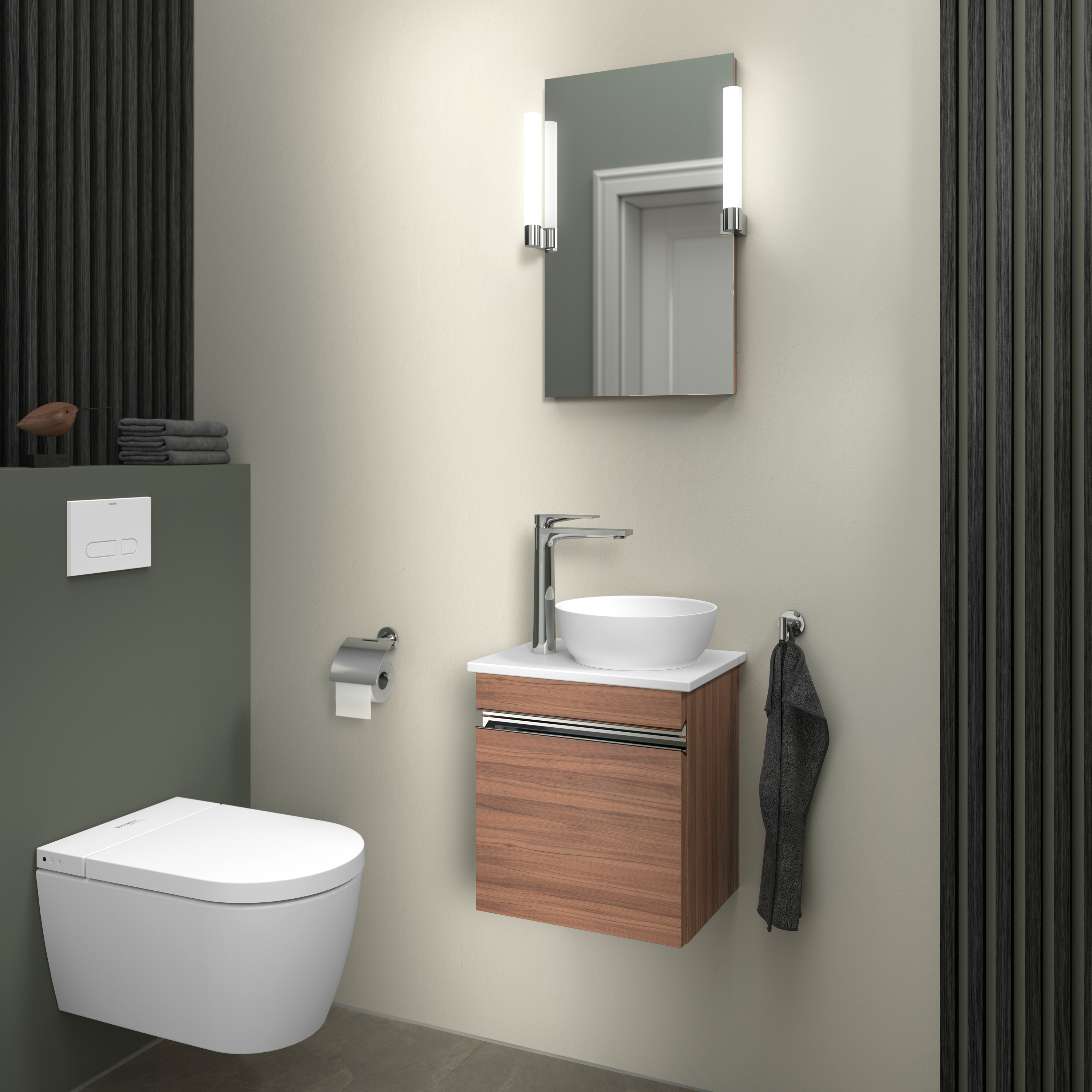 Duravit Sivida Waschtisch mit Konsole 410 x 123 x 500mm