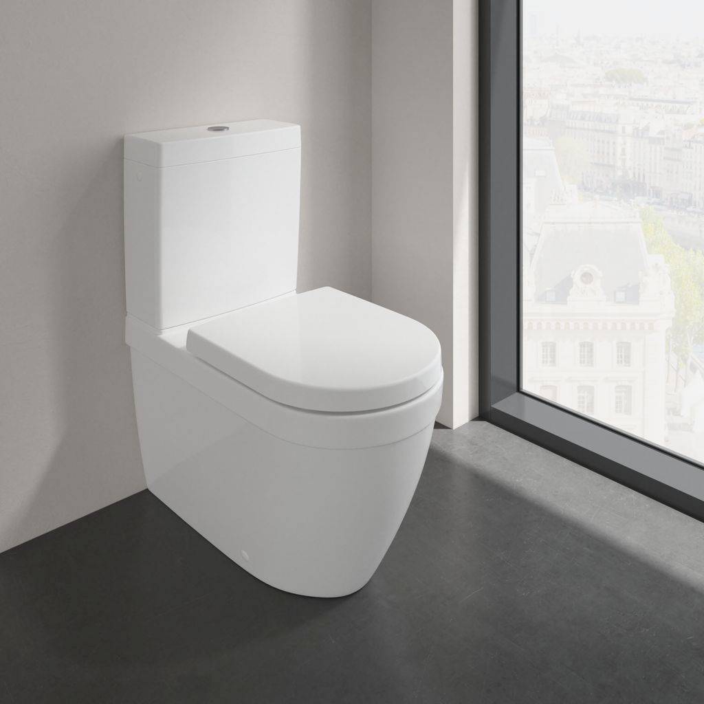 Villeroy & Boch Architectura WC-Sitz weiß mit Quick Release und SoftClose Funktion