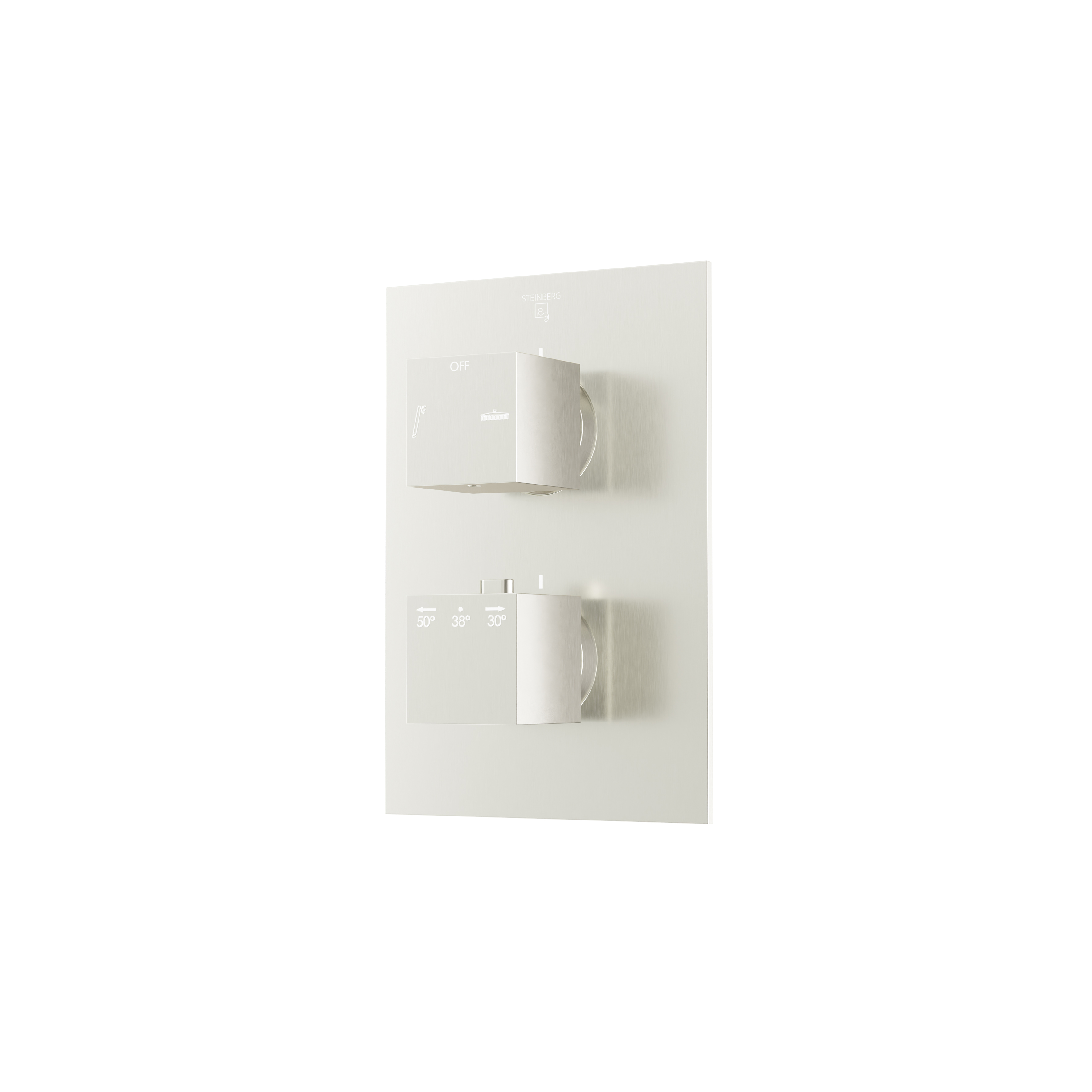 Steinberg Serie 160 Unterputzthermostat für 2 Verbraucher